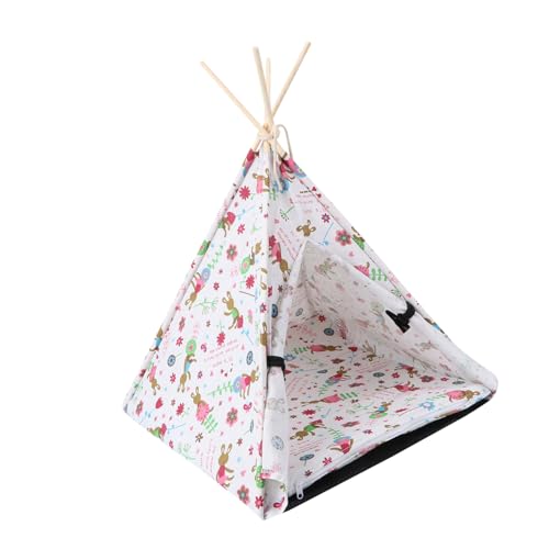 BUGUUYO 1 Stück Faltbares und Waschbares Haustierzelt für Kleine Hunde und Katzen Tragbares Abnehmbares Design für und Außennutzung Kreatives Pet House mit Stilvollem Look BUGUUYO 1 Stück Faltbares und Waschbares Haustierzelt für Kleine Hunde und Katzen Tragbares Abnehmbares Design für und Außennutzung Kreatives Pet House mit Stilvollem Look von BUGUUYO