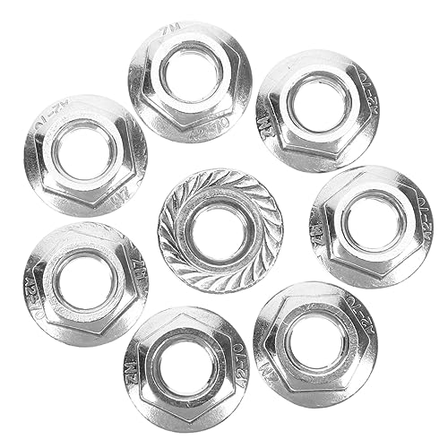BUGUUYO 10 Stück Teiliges Edelstahl Flanschmuttern Selbstsichernd Rostbeständig Hohe Festigkeit Integrierte Unterlegscheibe Vibrationsfest Korrosionsbeständig Langlebig für Maschinenbau BUGUUYO 10 Stück Teiliges Edelstahl Flanschmuttern Selbstsichernd Rostbeständig Hohe Festigkeit Integrierte Unterlegscheibe Vibrationsfest Korrosionsbeständig Langlebig für Maschinenbau von BUGUUYO