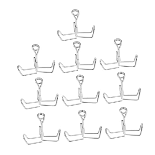 BUGUUYO 10 Stück Teiliges Feder wasserklemmclips Robuste Absperrventile für Schlauchflussregelung Langlebige Rohrschellen mit Hoher Greifkraft Einfache Handhabung Korrosionsbeständig für von BUGUUYO