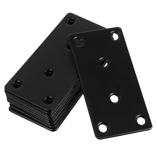 BUGUUYO 10 Stück Teiliges Flache Metallwinkel aus Eisen Verstärkte Verbindungsecken für Küchenmöbel Rostfreie Regalhalter Einfache Montage Stabile Regalstützen für Schränke BUGUUYO 10 Stück Teiliges Flache Metallwinkel aus Eisen Verstärkte Verbindungsecken für Küchenmöbel Rostfreie Regalhalter Einfache Montage Stabile Regalstützen für Schränke von BUGUUYO