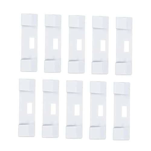 BUGUUYO 10 Stück Vertikale Jalousie Reparatur Clips Metall Halterungen für Fensterrollos Einfache Installation ohne Werkzeug Langlebig und Kosteneffizient für Haushalte BUGUUYO 10 Stück Vertikale Jalousie Reparatur Clips Metall Halterungen für Fensterrollos Einfache Installation ohne Werkzeug Langlebig und Kosteneffizient für Haushalte von BUGUUYO