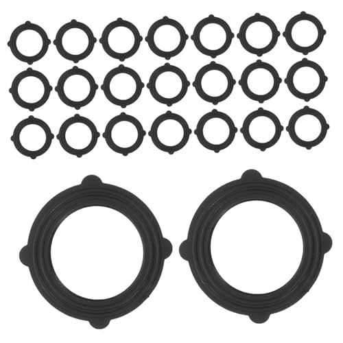 BUGUUYO 100 Stück Gummi -ring Versiegeln Ersatzgummidichtung Wasserschlauch Unterlegscheiben Gummi Schlauchscheiben Für Gartenschläuche Sortiment Schwarz Nbr BUGUUYO 100 Stück Gummi -ring Versiegeln Ersatzgummidichtung Wasserschlauch Unterlegscheiben Gummi Schlauchscheiben Für Gartenschläuche Sortiment Schwarz Nbr von BUGUUYO