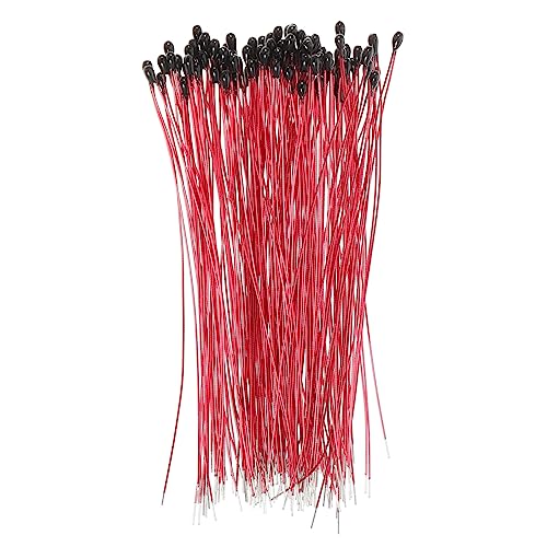 BUGUUYO 100 Stück Ntc Thermistor Temperaturfühler für Präzise Temperaturmessung und für Elektrische Thermometer und Klimaanlagen BUGUUYO 100 Stück Ntc Thermistor Temperaturfühler für Präzise Temperaturmessung und für Elektrische Thermometer und Klimaanlagen von BUGUUYO