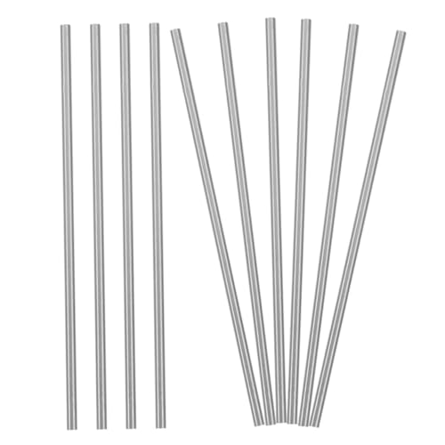 BUGUUYO 12 Stück Teiliges Blocking Rostfreiem Robuste Rundstäbe für Strick und Häkelprojekte Vielseitig Einsetzbar mit Blocking Board Langlebig und Verschleißfest von BUGUUYO