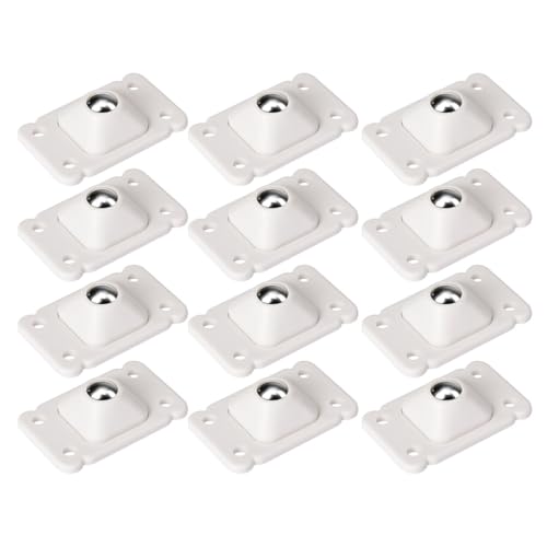 BUGUUYO 12 Stück Teiliges Selbstklebende Mini lenkrollen aus Abs und Edelstahl Drehbar Geräuscharm Belastbar für Möbel Aufbewahrungsboxen und Mülltonnen Geeignet für Glatte Oberflächen BUGUUYO 12 Stück Teiliges Selbstklebende Mini lenkrollen aus Abs und Edelstahl Drehbar Geräuscharm Belastbar für Möbel Aufbewahrungsboxen und Mülltonnen Geeignet für Glatte Oberflächen von BUGUUYO