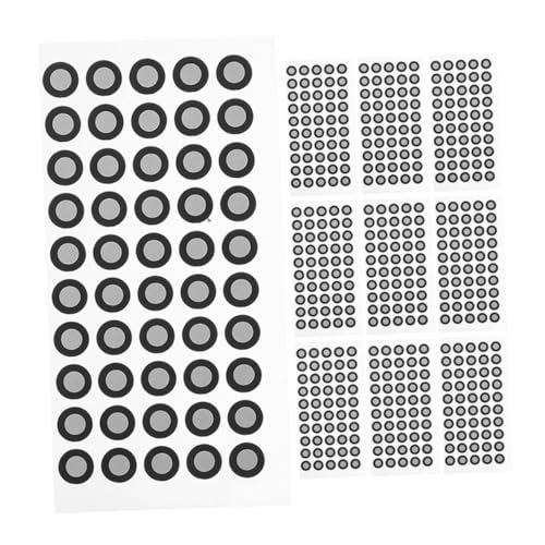 BUGUUYO 15 Blatt Scanner Reflektierende Markierungspunkte Je Präzise Referenzpunkte für Optische Positionsbestimmung Kompatibel mit Universellen Scannern von BUGUUYO