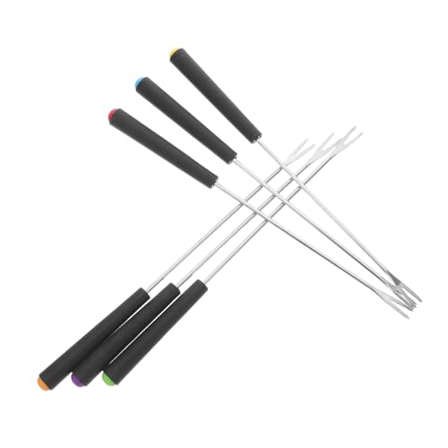 BUGUUYO 18 Stück Teiliges Edelstahl Grillgabel Langen Griffen Hitzebeständig Spitz und Sicher für Bbq Fondue Käse Obst und Gemüse Robustes Fonduebesteck für Outdoor-grillen und Servieren BUGUUYO 18 Stück Teiliges Edelstahl Grillgabel Langen Griffen Hitzebeständig Spitz und Sicher für Bbq Fondue Käse Obst und Gemüse Robustes Fonduebesteck für Outdoor-grillen und Servieren von BUGUUYO