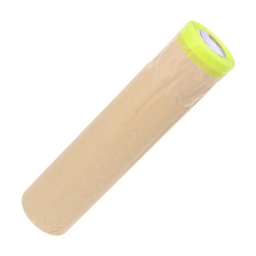 BUGUUYO 1rolle Maskierpapier Für Möbel Und Wände Selbstklebendes Abdeckpapier Kraftpapier Für Und Malerarbeiten Schutz Vor Farbspritzern Und Beschädigungen von BUGUUYO