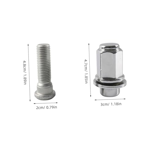 BUGUUYO 2 Sätze Car Wheel Nut Covers Caps aus Robustem Stahl Präzise Passform für Langlebiger Schutz gegen Lockern Wetterbeständig Verbessert Radstabilität und Fahrzeugoptik BUGUUYO 2 Sätze Car Wheel Nut Covers Caps aus Robustem Stahl Präzise Passform für Langlebiger Schutz gegen Lockern Wetterbeständig Verbessert Radstabilität und Fahrzeugoptik von BUGUUYO