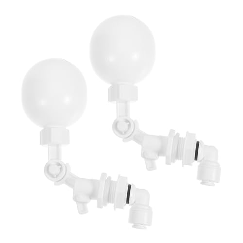 BUGUUYO 2 Stück Automatisches Schwimmerventil Schnellanschluss Weiß Wasserkühler Schwimmer Kugelhahn für Trinkwasserspender und Wassertanks mit Hoher Empfindlichkeit und Stabiler BUGUUYO 2 Stück Automatisches Schwimmerventil Schnellanschluss Weiß Wasserkühler Schwimmer Kugelhahn für Trinkwasserspender und Wassertanks mit Hoher Empfindlichkeit und Stabiler von BUGUUYO