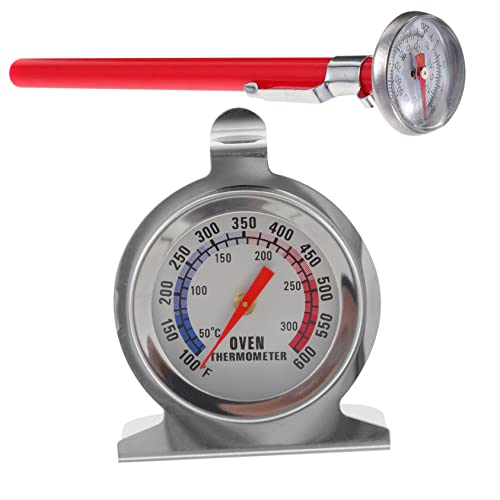BUGUUYO 2 Stück Bbq Thermometer mit Sonde Präzises Fleischthermometer für Grill Küche Tee und Getränke und Leicht Ablesbar BUGUUYO 2 Stück Bbq Thermometer mit Sonde Präzises Fleischthermometer für Grill Küche Tee und Getränke und Leicht Ablesbar von BUGUUYO