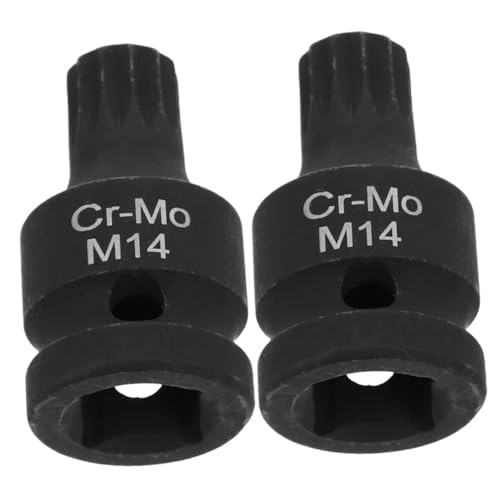 BUGUUYO 2 Stück Bremsspaltpumpe Demontage Bremswerkzeugsatz Werkzeug für Scheibenbremssattel Spline-Bit-Stecknuss Dreifach- -Steckdose Stecknüsse mit Vierkantantrieb Stahl Schwarz BUGUUYO 2 Stück Bremsspaltpumpe Demontage Bremswerkzeugsatz Werkzeug für Scheibenbremssattel Spline-Bit-Stecknuss Dreifach- -Steckdose Stecknüsse mit Vierkantantrieb Stahl Schwarz von BUGUUYO