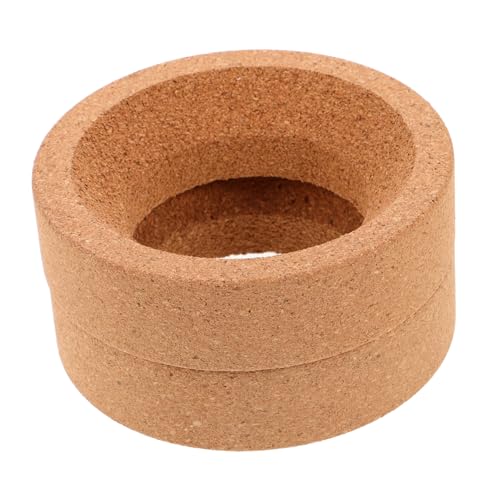 BUGUUYO 2 Stück Flaschenhalter Rundkolbenuntersetzer Durchmesser Schutzring für Laborflaschen Stoßdämpfend Rutschfest Vielseitig Verwendbar Langlebig von BUGUUYO