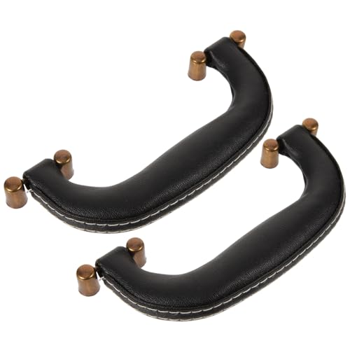 BUGUUYO 2 Stück Koffergriff aus Leder Hochwertiger Ersatzgriff für Koffer und Gepäck Installieren Stilvolles Design für Elegantes Reisen BUGUUYO 2 Stück Koffergriff aus Leder Hochwertiger Ersatzgriff für Koffer und Gepäck Installieren Stilvolles Design für Elegantes Reisen von BUGUUYO