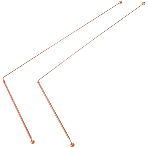 BUGUUYO 2 Stück Teiliges Kupfer dowsing stab Flexible Rotation Tragbar Ergonomischer Griff Robustes Material Praktisches Werkzeug zur Wasser Schatzsuche für Amateure und Zuhause BUGUUYO 2 Stück Teiliges Kupfer dowsing stab Flexible Rotation Tragbar Ergonomischer Griff Robustes Material Praktisches Werkzeug zur Wasser Schatzsuche für Amateure und Zuhause von BUGUUYO