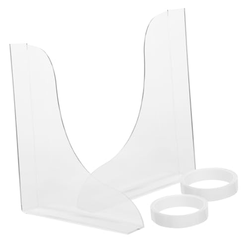 BUGUUYO 2 Stück Teiliges Spritzschutz für Dusche und Badewanne Selbstklebende Transparente Wassersperre für Waschbecken und Duschkabine Stabiler Wasserspritzschutz zur Badewannenabdichtung BUGUUYO 2 Stück Teiliges Spritzschutz für Dusche und Badewanne Selbstklebende Transparente Wassersperre für Waschbecken und Duschkabine Stabiler Wasserspritzschutz zur Badewannenabdichtung von BUGUUYO