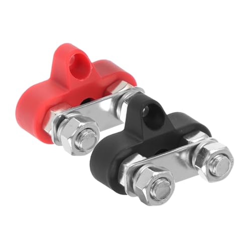 BUGUUYO 2 Stück Teiliges Terminal Block Verteilerblock für Auto Wohnmobil Boot Schwerer Sammelschiene Verteiler Edelstahl Messing Doppelte Schraubklemmen für Stabile Batterie Verbindung BUGUUYO 2 Stück Teiliges Terminal Block Verteilerblock für Auto Wohnmobil Boot Schwerer Sammelschiene Verteiler Edelstahl Messing Doppelte Schraubklemmen für Stabile Batterie Verbindung von BUGUUYO