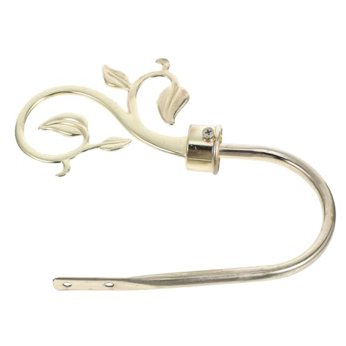 BUGUUYO 2 Stück Wandmontierte Goldene Vorhangbinder Haken aus Zinklegierung Vorhangzubehör für Wohn und Arbeitsräume BUGUUYO 2 Stück Wandmontierte Goldene Vorhangbinder Haken aus Zinklegierung Vorhangzubehör für Wohn und Arbeitsräume von BUGUUYO