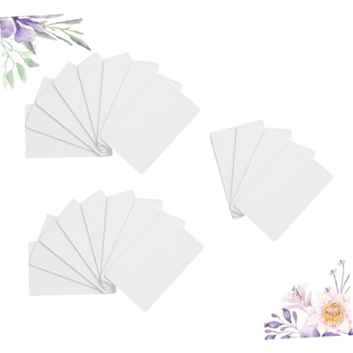 BUGUUYO 20 Stück Blanko Karten Weiß Kontaktloser Ic Chip für Induktive Türschlösser Zugangs Identifikationssysteme Kompatibel mit Smartphones BUGUUYO 20 Stück Blanko Karten Weiß Kontaktloser Ic Chip für Induktive Türschlösser Zugangs Identifikationssysteme Kompatibel mit Smartphones von BUGUUYO