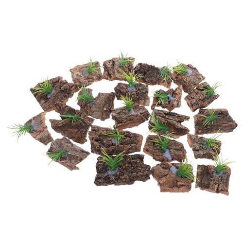BUGUUYO 20 Stück Teiliges Natürliche Korkbaumrinde Terrarienhintergrund Reptilienversteck Aquarium Baumdekor Leicht Entfernbar für Kleine Terrarien Sichere Chemiefreie Dekoration für BUGUUYO 20 Stück Teiliges Natürliche Korkbaumrinde Terrarienhintergrund Reptilienversteck Aquarium Baumdekor Leicht Entfernbar für Kleine Terrarien Sichere Chemiefreie Dekoration für von BUGUUYO