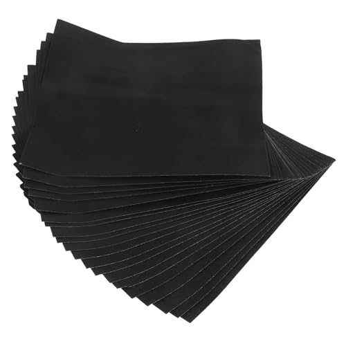 BUGUUYO 20 Stück Wasserschleifpapier Nassschleifpapier für Automobile - und Polierpapier Schleifpapier zum Polieren trockenes Schleifpapier für Autos Holzschleifpapier Schwarz BUGUUYO 20 Stück Wasserschleifpapier Nassschleifpapier für Automobile - und Polierpapier Schleifpapier zum Polieren trockenes Schleifpapier für Autos Holzschleifpapier Schwarz von BUGUUYO