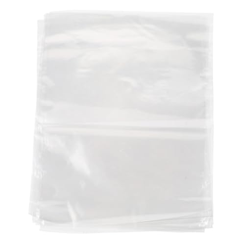 BUGUUYO 200 Stück Schrumpffolienbeutel Verschließbare Schrumpffolie Für Verpackungsbeutel Wärmeschrumpfbare Beutel Schrumpffolie Transparente Heißschrumpffolie Schrumpfbeutel von BUGUUYO