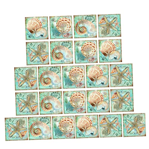 BUGUUYO 24 Stück Teiliges Selbstklebende Fliesenaufkleber Abziehbar mit Vintage Seestern und Muschelmotiv Vielseitig Einsetzbar für Küche und Bad Schmutzabweisend und Dekorativ BUGUUYO 24 Stück Teiliges Selbstklebende Fliesenaufkleber Abziehbar mit Vintage Seestern und Muschelmotiv Vielseitig Einsetzbar für Küche und Bad Schmutzabweisend und Dekorativ von BUGUUYO