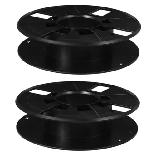 BUGUUYO 2St Spule filament aufbewahrung filament halter Filament Lagerung Filamentspeicher Seilrolle Verlängerungskabeltrommel für den Außenbereich Druckerteile Drahtrolle Plastik Black BUGUUYO 2St Spule filament aufbewahrung filament halter Filament Lagerung Filamentspeicher Seilrolle Verlängerungskabeltrommel für den Außenbereich Druckerteile Drahtrolle Plastik Black von BUGUUYO