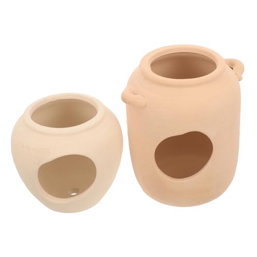 BUGUUYO 2stücke Keramische Fischhöhlen Dekoration Für Aquarien Hiding Spots Und Verstecke Für Fische Umweltfreundliche Und Farbenfrohe Aquarium Ornamente Für Fischzucht Und BUGUUYO 2stücke Keramische Fischhöhlen Dekoration Für Aquarien Hiding Spots Und Verstecke Für Fische Umweltfreundliche Und Farbenfrohe Aquarium Ornamente Für Fischzucht Und von BUGUUYO