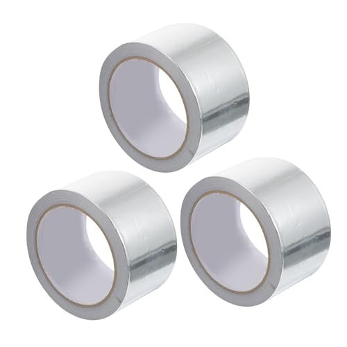 BUGUUYO 3 Stück Aluminiumfolie Klebeband Selbstklebend Wasserdichtes Reparaturband für Wandrisse Abdichten und Isolieren Vielseitig Einsetzbar für Glas Holz Fliesen Zement BUGUUYO 3 Stück Aluminiumfolie Klebeband Selbstklebend Wasserdichtes Reparaturband für Wandrisse Abdichten und Isolieren Vielseitig Einsetzbar für Glas Holz Fliesen Zement von BUGUUYO