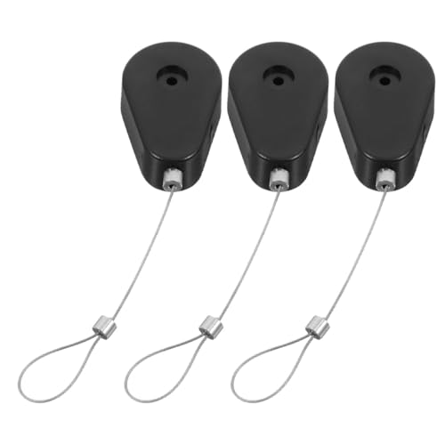 BUGUUYO 3 Stück Anti diebstahl Stahlseil Kabelbox mit Automatischem Teleskop Kabelaufroller Robustes Sicherheitskabel für Gepäck und Kabelmanagement Tragbarer Kleiner Diebstahlschutz BUGUUYO 3 Stück Anti diebstahl Stahlseil Kabelbox mit Automatischem Teleskop Kabelaufroller Robustes Sicherheitskabel für Gepäck und Kabelmanagement Tragbarer Kleiner Diebstahlschutz von BUGUUYO