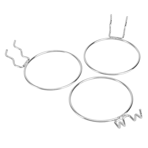 BUGUUYO 3 Stück Metall Haken Zum Aufhängen Von Für Die Wand Dekorative Haken Kreatives Tassenregal Tassenregal Becherhalter Metallständer Tassenaufbewahrungsregal Silber von BUGUUYO