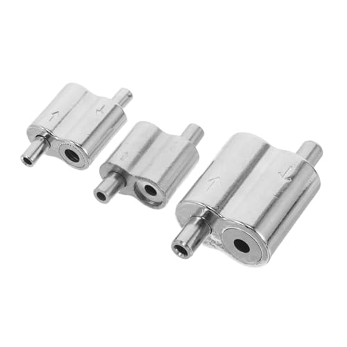 BUGUUYO 3 Stück Teiliges Dual Way Kabelklemme aus Kupfer Drahtseil Fixierclip Wetterfest Hohe Traglast für Werbetafeln Bildaufhängung Weihnachtsbeleuchtung von BUGUUYO