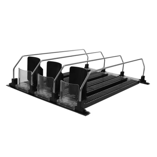 BUGUUYO 3 Stück Teiliges Getränkedosen schiebesystem für Kühlschrank Automatischer Dosen dispenser aus Robustem Material Platzsparend und Praktisch für Ladenregale und Kühlvitrinen BUGUUYO 3 Stück Teiliges Getränkedosen schiebesystem für Kühlschrank Automatischer Dosen dispenser aus Robustem Material Platzsparend und Praktisch für Ladenregale und Kühlvitrinen von BUGUUYO