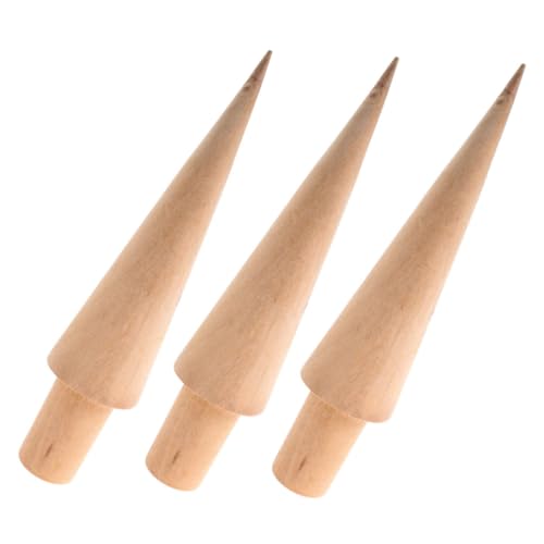 BUGUUYO 3 Stück Teiliges Holz Eiscreme Waffelhörnchen Form Vielseitige Dessertformen für Eis Joghurt Eihörnchen Langlebig und Wiederverwendbar für Familienfeiern und Geburtstage BUGUUYO 3 Stück Teiliges Holz Eiscreme Waffelhörnchen Form Vielseitige Dessertformen für Eis Joghurt Eihörnchen Langlebig und Wiederverwendbar für Familienfeiern und Geburtstage von BUGUUYO