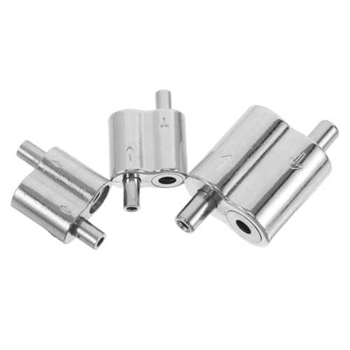 BUGUUYO 3 Stück Teiliges Kabelklemmen Kupfer mit Doppelseitigem Drahtseilsperrmechanismus Wetterbeständige Drahtseilschelle für Sichere Bildaufhängung Weihnachtsbeleuchtung Geländer und von BUGUUYO