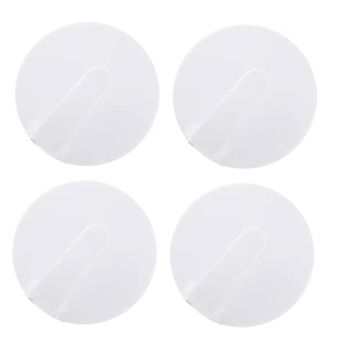 BUGUUYO 4 STÜCKE Magnetische Haken Extra Starke Kühlschrankmagnete für Küche Platzsparendes Design zum Organisieren und Dekorieren Langlebig und Praktisch von BUGUUYO