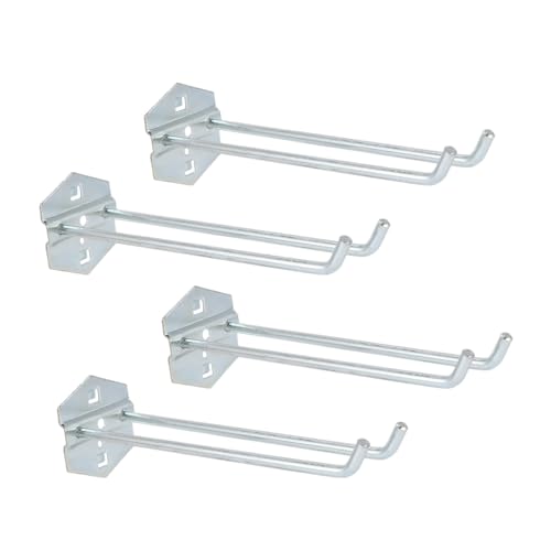 BUGUUYO 4 STÜCKE Teiliges Stahl hängeset für Lochwand Rostfreie Aufbewahrungshaken Robuste Werkstatt Garagenhalterung Praktisches Ordnungssystem für Elektrowerkzeuge und Gartengeräte BUGUUYO 4 STÜCKE Teiliges Stahl hängeset für Lochwand Rostfreie Aufbewahrungshaken Robuste Werkstatt Garagenhalterung Praktisches Ordnungssystem für Elektrowerkzeuge und Gartengeräte von BUGUUYO