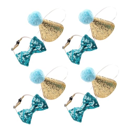 BUGUUYO 4satz Hundehalsbandkrawatte Mit Verstellbarem Design Haustierkostümzubehör Für Welpenpartydekoration Kreative Haustierkopfbedeckung Für Kleine Tiere Und Kuscheltiere BUGUUYO 4satz Hundehalsbandkrawatte Mit Verstellbarem Design Haustierkostümzubehör Für Welpenpartydekoration Kreative Haustierkopfbedeckung Für Kleine Tiere Und Kuscheltiere von BUGUUYO