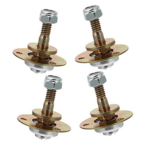 BUGUUYO 4 Stück Rocking Chair Lager Möbelverbindungsstück aus Robustem Metall Präzise Gewinde Hohe Stabilität Einfache Montage Kompatibel mit Schaukelstuhl und Schwingstuhl Zubehör von BUGUUYO