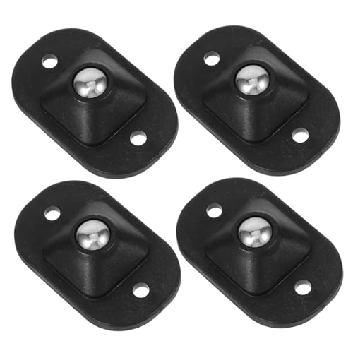BUGUUYO 4 Stück Selbstklebende Kugelrollen Schwarz Kleine Möbelrollen für Mülleimer Aufbewahrungsboxen Haftrollen Einfache Befestigung ohne Bohren Stabile und Langlebige Caster Wheels BUGUUYO 4 Stück Selbstklebende Kugelrollen Schwarz Kleine Möbelrollen für Mülleimer Aufbewahrungsboxen Haftrollen Einfache Befestigung ohne Bohren Stabile und Langlebige Caster Wheels von BUGUUYO
