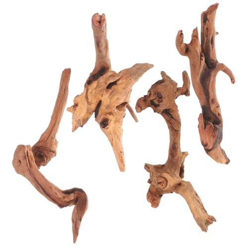 BUGUUYO 4 Stück Teiliges Aquarium Driftwood Natürliches Wurzelholz für Süßwasserfische Einzigartiges Aquarium Dekor Sicher für Fische Einfache Installation Aquascaping Ornament BUGUUYO 4 Stück Teiliges Aquarium Driftwood Natürliches Wurzelholz für Süßwasserfische Einzigartiges Aquarium Dekor Sicher für Fische Einfache Installation Aquascaping Ornament von BUGUUYO