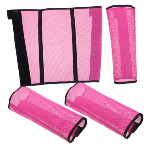 BUGUUYO 4 Stück Teiliges Atmungsaktive Mesh Pferde Fliegenstiefel Elastischer Sitz Insektenschutz Uv-beständig Leichte Strapazierfähige Beinschützer für Stressfreies Ausreiten BUGUUYO 4 Stück Teiliges Atmungsaktive Mesh Pferde Fliegenstiefel Elastischer Sitz Insektenschutz Uv-beständig Leichte Strapazierfähige Beinschützer für Stressfreies Ausreiten von BUGUUYO