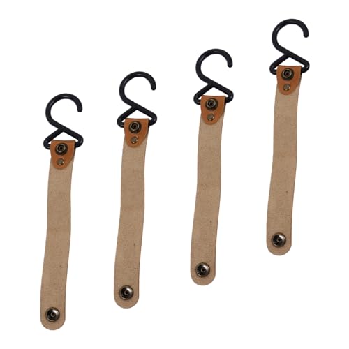 BUGUUYO 4 Stück Teiliges Outdoor PU Haken mit Metallverschluss Robuster Aufhängung für Camping Kochgeschirr Taschen und Ausrüstung Kompakt Tragbar für Wandern Klettern und Reisen BUGUUYO 4 Stück Teiliges Outdoor PU Haken mit Metallverschluss Robuster Aufhängung für Camping Kochgeschirr Taschen und Ausrüstung Kompakt Tragbar für Wandern Klettern und Reisen von BUGUUYO