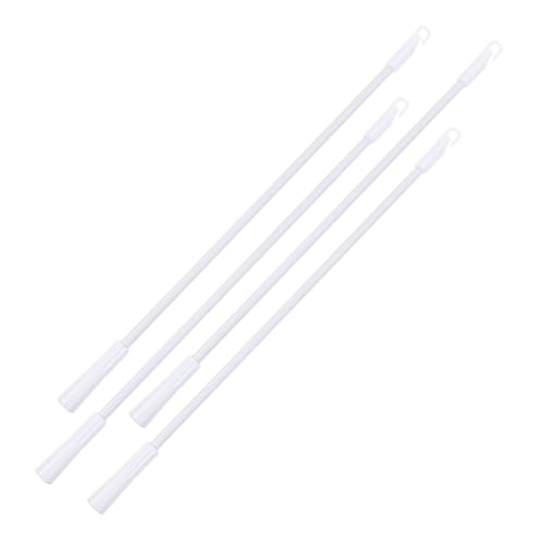 BUGUUYO 4 Stück Teiliges Set Aluminium Blindstangen Ersatzteile für Vertikale Jalousien Transparente Blindstangen Handles Passend für Büro und Zuhause BUGUUYO 4 Stück Teiliges Set Aluminium Blindstangen Ersatzteile für Vertikale Jalousien Transparente Blindstangen Handles Passend für Büro und Zuhause von BUGUUYO