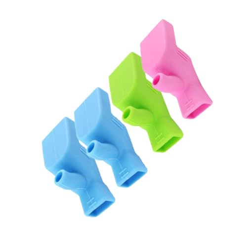 BUGUUYO 4 Stück Teiliges Wasserhahn Aufsatz aus Lebensmittelechtem Silikon Tragbarer Wasserhahn Verlängerer mit Spritzschutz Geeignet für Küche und Bad Inklusive Blau Grasgrün Rosa BUGUUYO 4 Stück Teiliges Wasserhahn Aufsatz aus Lebensmittelechtem Silikon Tragbarer Wasserhahn Verlängerer mit Spritzschutz Geeignet für Küche und Bad Inklusive Blau Grasgrün Rosa von BUGUUYO