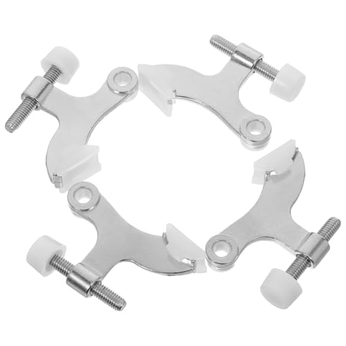 BUGUUYO 4 Stücke Verstellbarer Türstopper aus Zinklegierung K Türscharnierstopper für und Außentüren Robuster Türstop mit Anpassbarem Mechanismus zur Vermeidung von Wandbeschädigungen BUGUUYO 4 Stücke Verstellbarer Türstopper aus Zinklegierung K Türscharnierstopper für und Außentüren Robuster Türstop mit Anpassbarem Mechanismus zur Vermeidung von Wandbeschädigungen von BUGUUYO