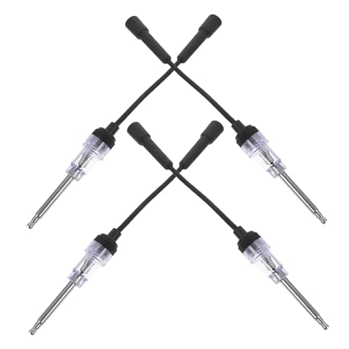 BUGUUYO 4 Teiliger Autodetektor Auto Zündspulentester Funkenstromkreistester Auto Zündspulentester Werkzeug Inline Zündkerzentester Funkenprüfer Zündkerzentester Gerät BUGUUYO 4 Teiliger Autodetektor Auto Zündspulentester Funkenstromkreistester Auto Zündspulentester Werkzeug Inline Zündkerzentester Funkenprüfer Zündkerzentester Gerät von BUGUUYO