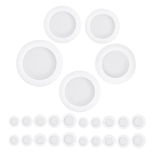 BUGUUYO 40 Stück Piggy Bank Plug Gummi Ersatzstopfen Rund Weiß Kleine Hohe Elastizität Auslaufsicherer Verschluss für Münzbank und Sparbüchse Einfache Montage Vielseitig für Zuhause und BUGUUYO 40 Stück Piggy Bank Plug Gummi Ersatzstopfen Rund Weiß Kleine Hohe Elastizität Auslaufsicherer Verschluss für Münzbank und Sparbüchse Einfache Montage Vielseitig für Zuhause und von BUGUUYO