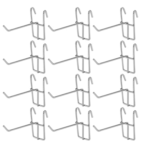 BUGUUYO 40 Stück Teiliges Gitterwandhaken Robustem Eisen Einfache Montage Vielseitig für Ladenregale und Warenpräsentation Platzsparend für Supermarkt Haushaltseinsatz BUGUUYO 40 Stück Teiliges Gitterwandhaken Robustem Eisen Einfache Montage Vielseitig für Ladenregale und Warenpräsentation Platzsparend für Supermarkt Haushaltseinsatz von BUGUUYO